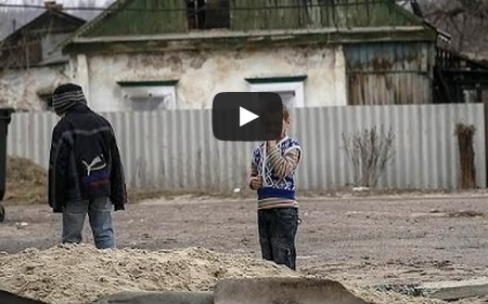 Hadiárvák Ukrajnában - nekik a háború az életük (videó)
