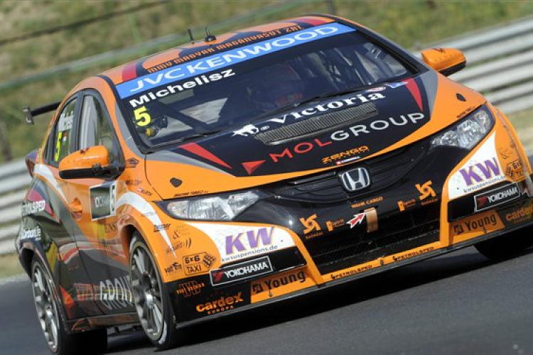 Túraautó-vb - Michelisz második a mogyoródi időmérőn