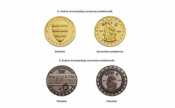 Emlékérméket bocsátott ki az MNB az Aranybulla kiadásának 800. évfordulójára