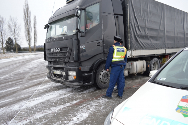 A TISPOL TRUCK & BUS AKCIÓ HEVES MEGYEI EREDMÉNYEI 