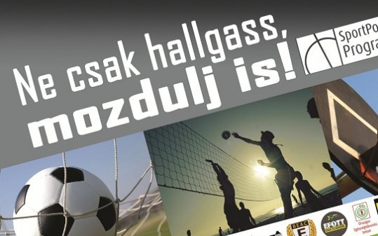 KIM: SportPont Program az egészségesebb nemzedékért 