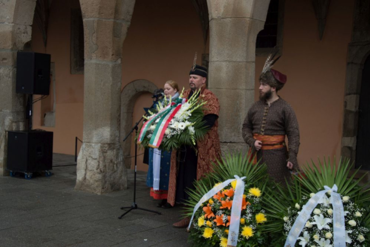 Az egri vár Nemzeti Emlékhellyé avatása