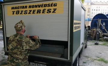 Középkori ágyúgolyó miatt kellett korlátozni a forgalmat az Erzsébet híd budai hídfőjénél