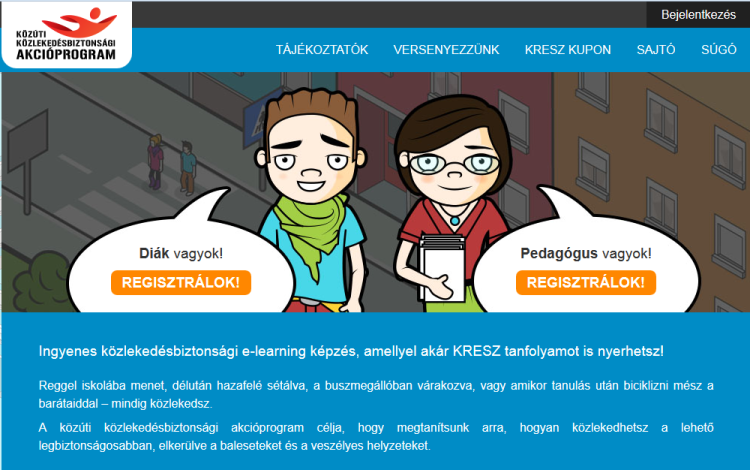 Ingyenesen Kresz-teszt az interneten