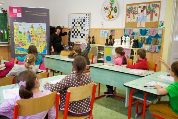 Sakkpalota: írni, számolni tanít a 64 mező