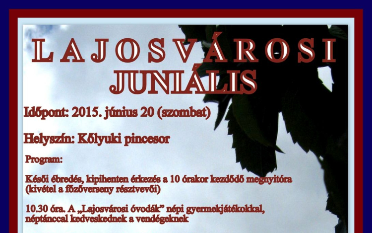 Lajosvárosi Juniális