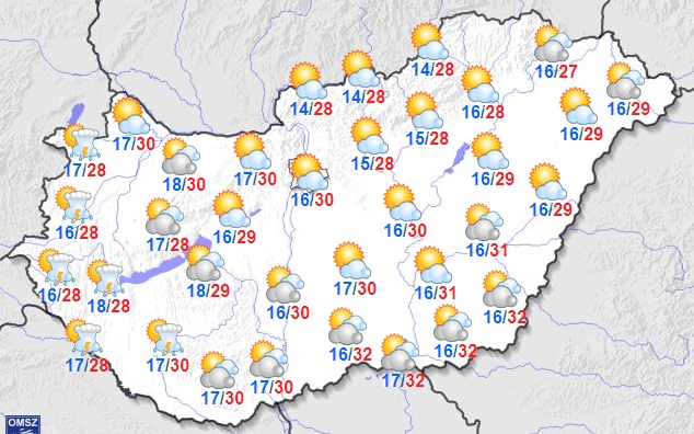 Kánikulával ér véget a tavasz