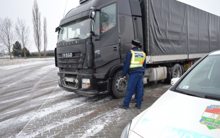 A TISPOL TRUCK & BUS AKCIÓ HEVES MEGYEI EREDMÉNYEI
