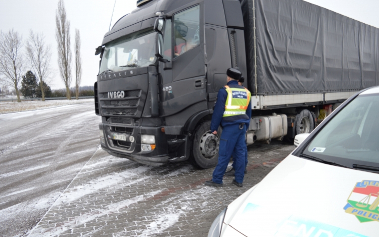 A TISPOL TRUCK & BUS AKCIÓ HEVES MEGYEI EREDMÉNYEI 