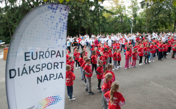 A megye 20 iskolájának diákjai sportoltak együtt az Európai Diáksport Napján